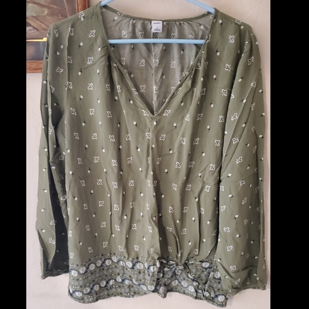 Adorable boho style top Old Navy, size large